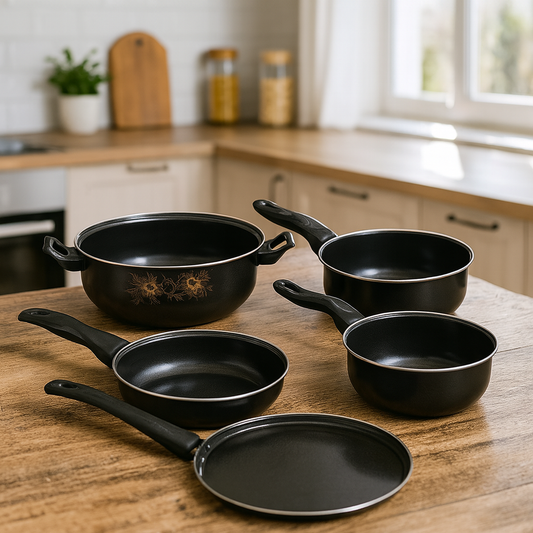 Premium Non-Stick Cookware Set – 5-Piece Everyday Kitchen Essential